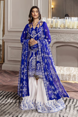 Alizeh Embroidered Chiffon Collection100% Original