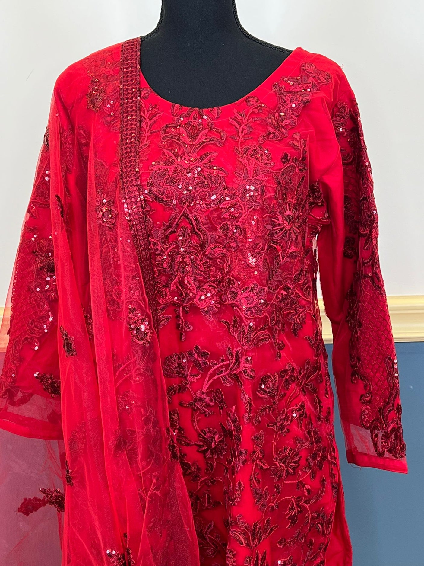 Pakistani Embroidered Party wear  Ready To Ship