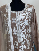 Pakistani Stitched Embroidery Party Wear Dresses Ready To Ship