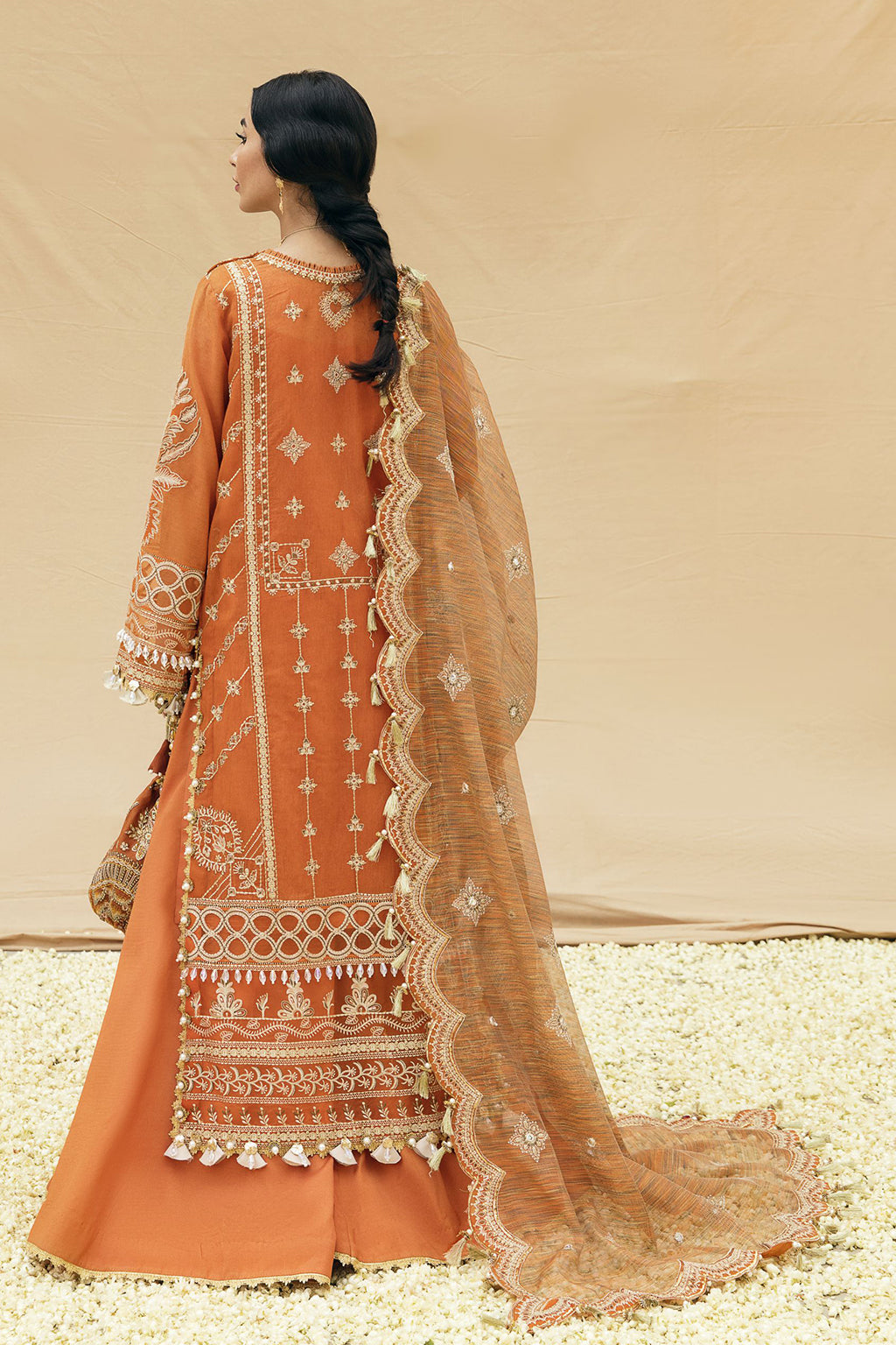 Dhoop Kinara By Afrozeh Embroidered Chiffon Collection