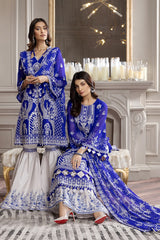 Alizeh Embroidered Chiffon Collection100% Original