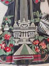 Indian Cotton Stitched Embroidery Suit Ready To Ship