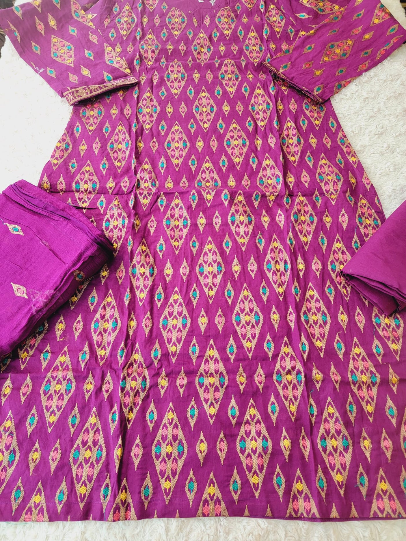 Pakistani Stitched Embroidery luxury  lawn Dresses Ready To Ship