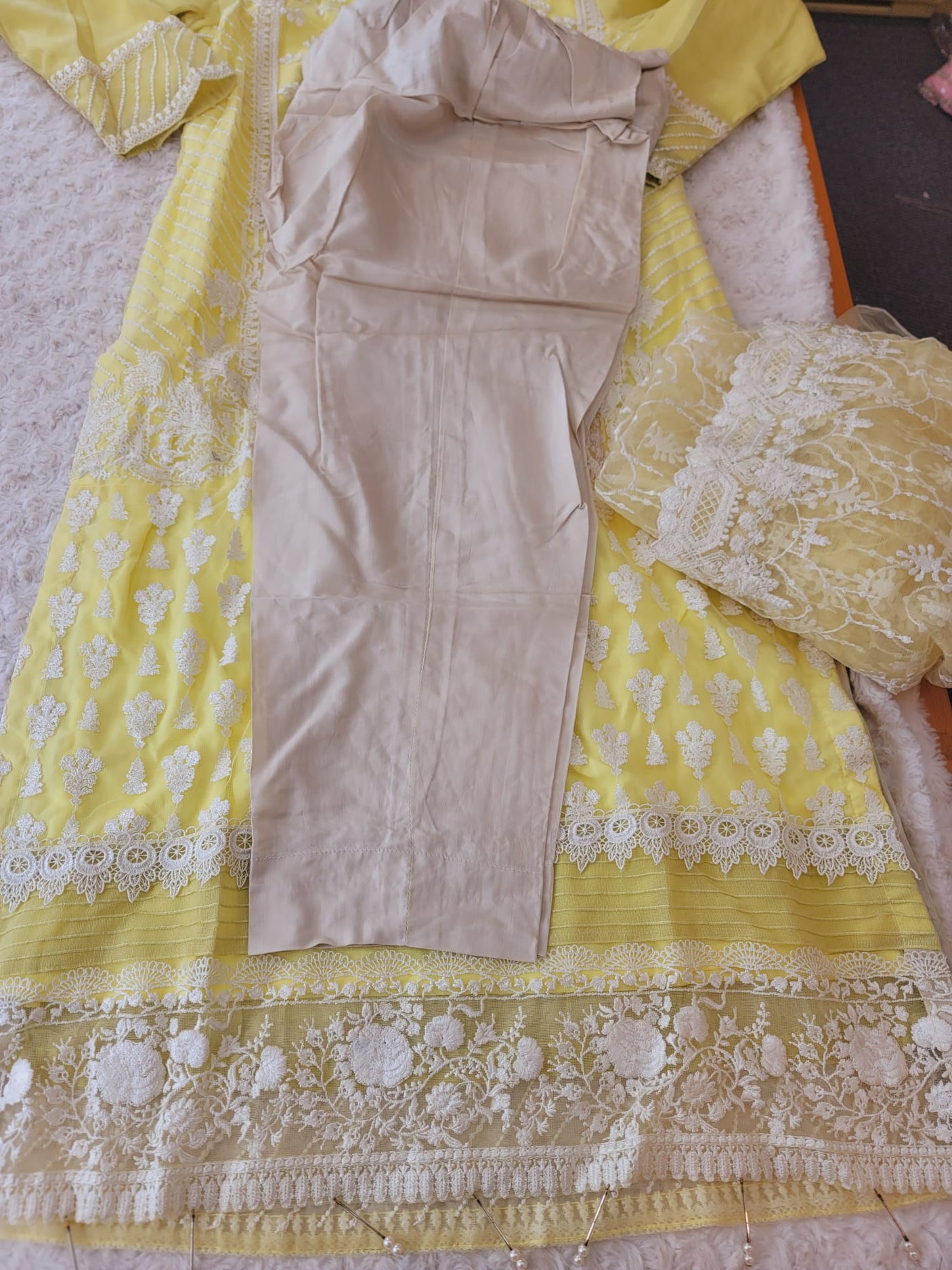 Pakistani Stitched Embroidery Party Wear Dresses Ready To Ship