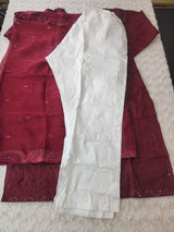 Pakistani Stitched Embroidery luxury  lawn Dresses Ready To Ship