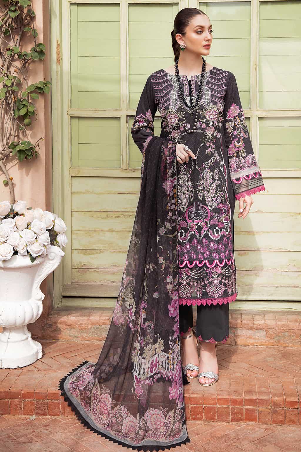 Mashaal By Ramsha Luxury Lawn 100% Original Ready To Ship