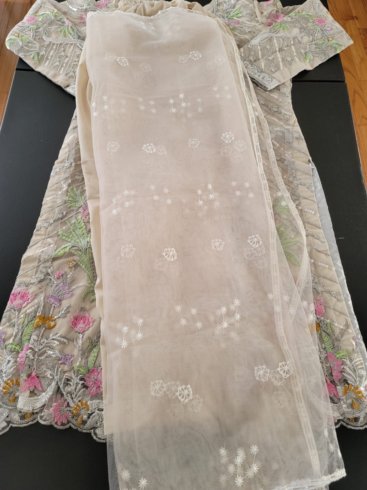 Pakistani Stitched Embroidery Party Wear Dresses Ready To Ship