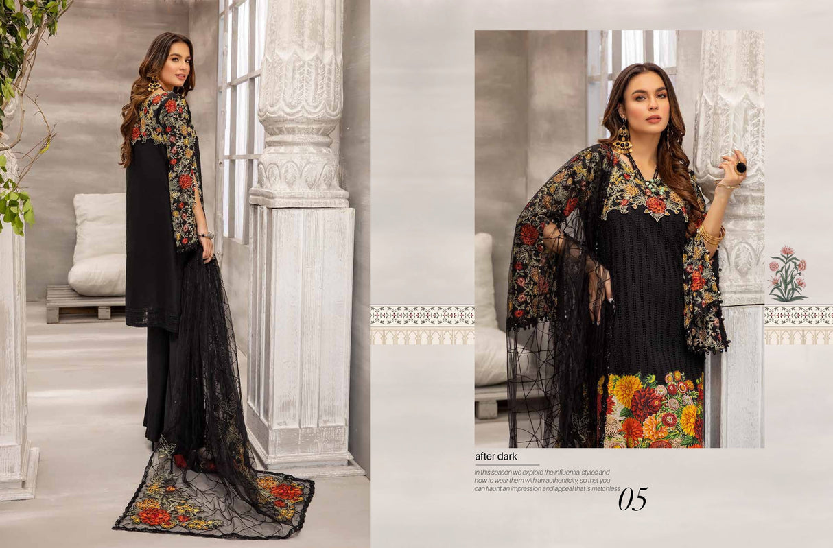 Jazmine by Adan Libas Embroidered Luxury Lawn Collection 2021 -100% Original Guaranteed