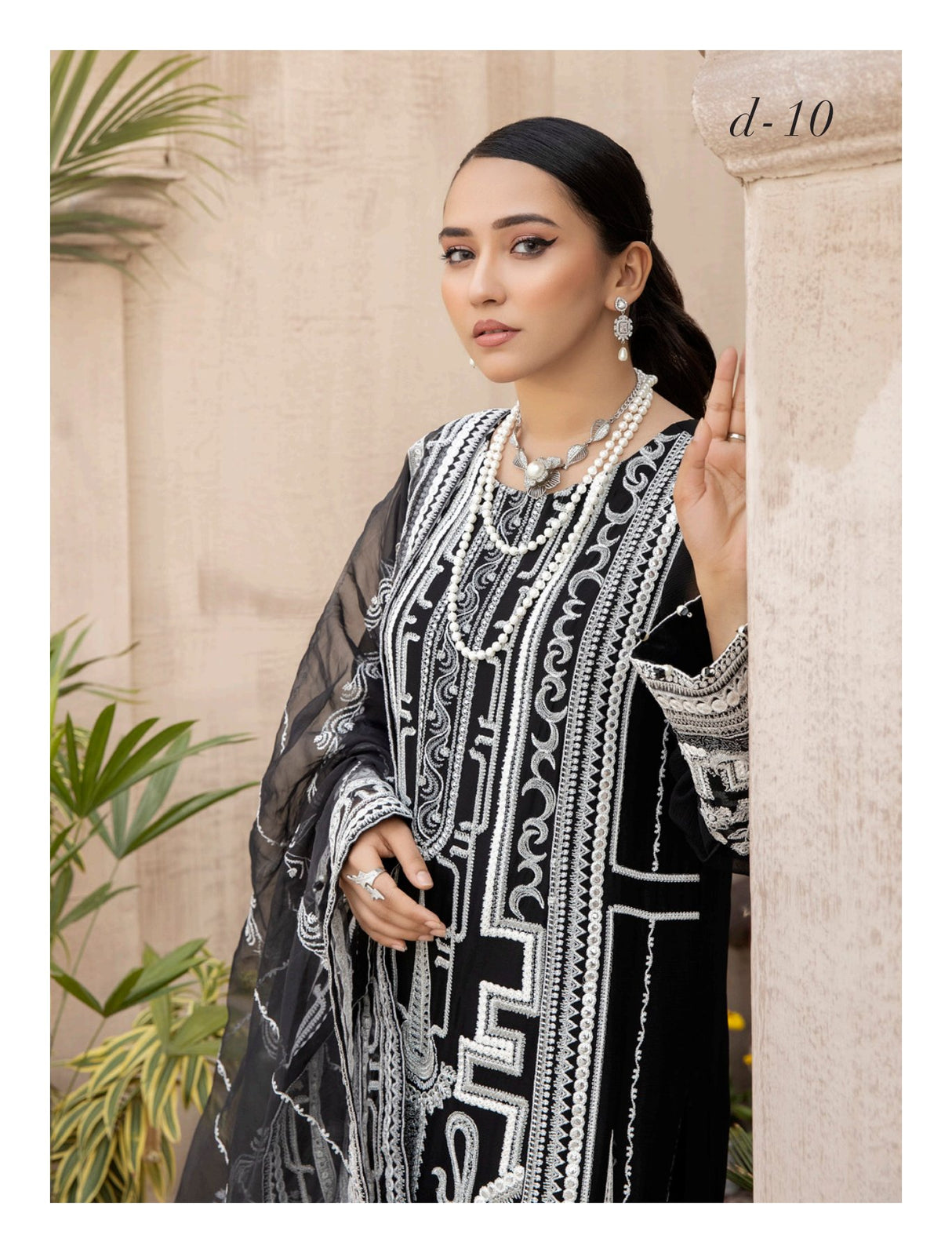Janira By Adan’s Libas Embroidered Chiffon Collection