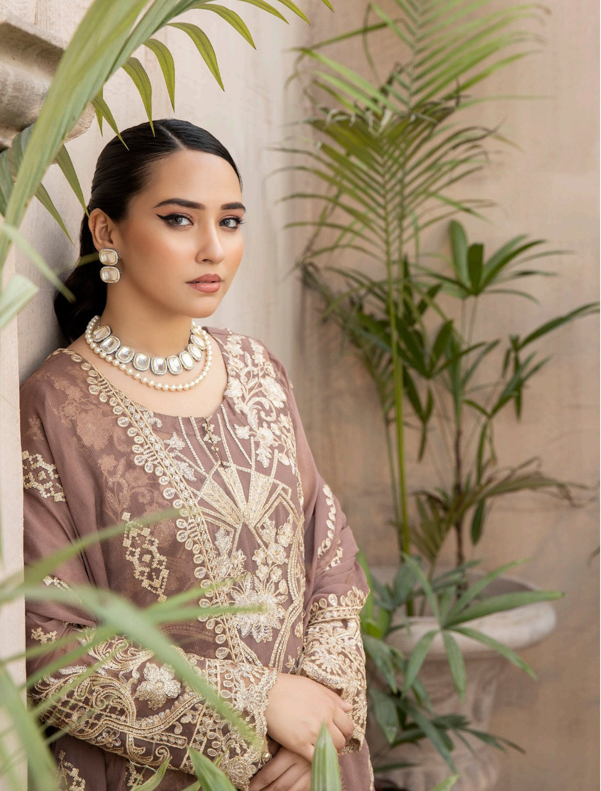Janira By Adan’s Libas Embroidered Chiffon Collection