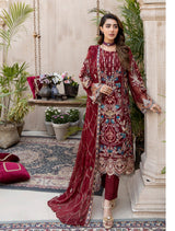 Janira By Adan’s Libas Embroidered Chiffon Collection