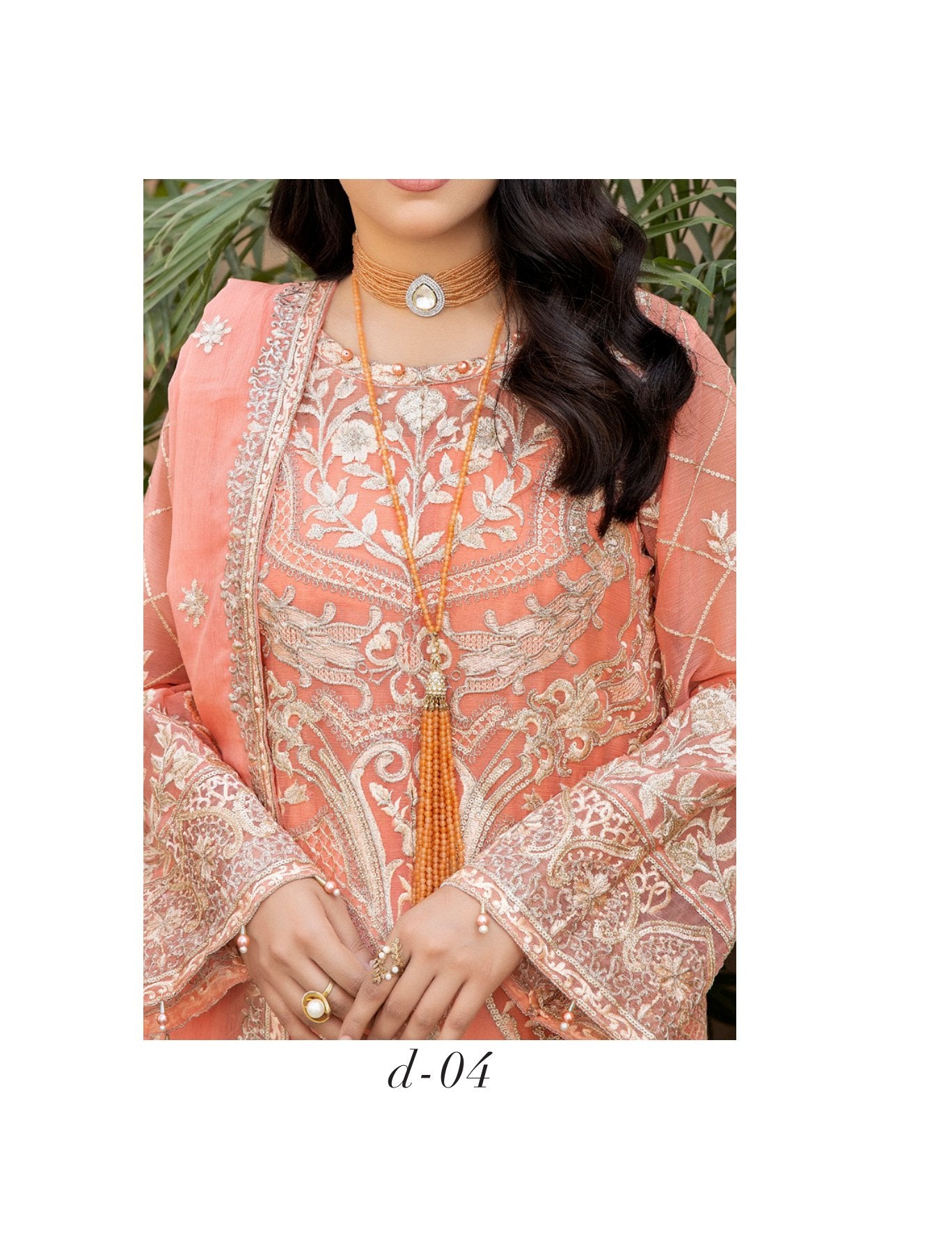 Janira By Adan’s Libas Embroidered Chiffon Collection