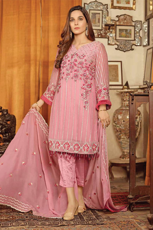 Zebaish Angan Luxury Embroidered Collection-100% Original Guarantee