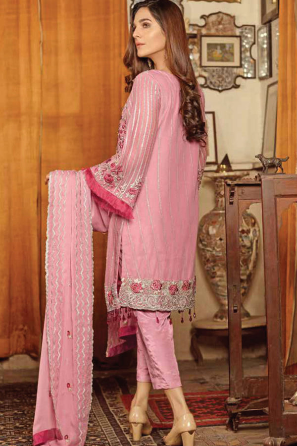 Zebaish Angan Luxury Embroidered Collection-100% Original Guarantee