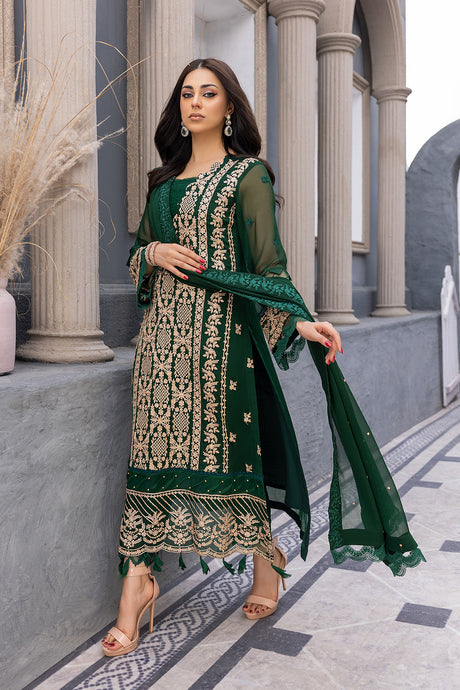 Azure Luxury Chiffon Eid Collection 100% Original