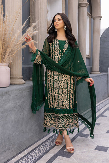 Azure Luxury Chiffon Eid Collection 100% Original