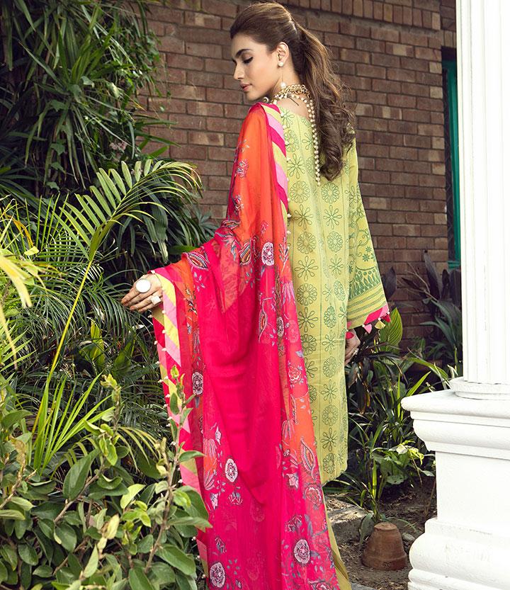 Taabir Luxury Lawn Collection By Sanaya--100% Original Guarantee