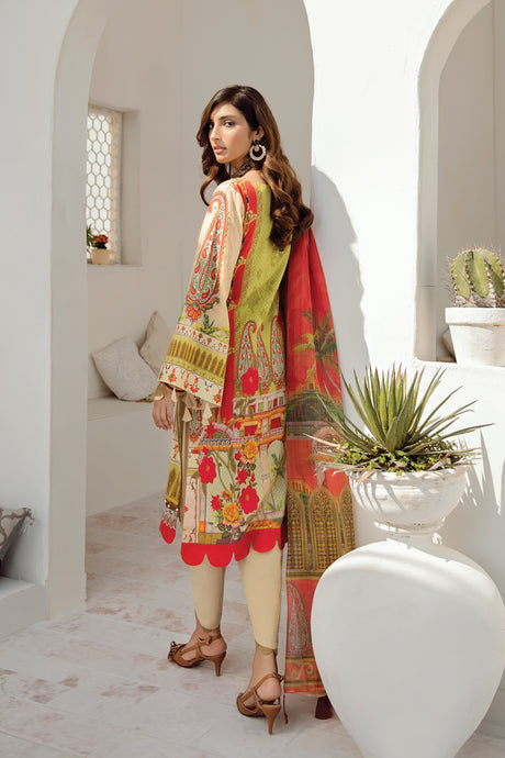 Azalea Embroidered Lawn Spring/Summer 2020-100% Original Guarantee