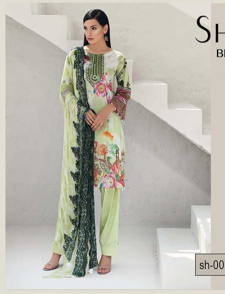Charizma Embroidered Lawn -100% Original Guaranteed