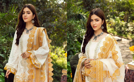 Baad e Naseem by Charizma Embroidered Luxury Lawn-100% Original Guaranteed