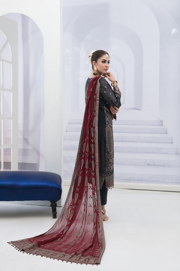 Goncha by Tawakkal Chiffon Embroidered 100% Original Guaranteed