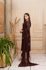Tawakkal Embroidered Chiffon Collection-100% Original Guaranteed