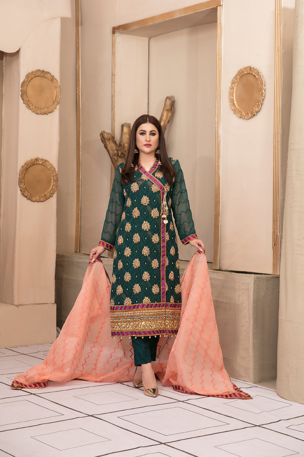 Tawakkal Embroidered Chiffon Collection-100% Original Guaranteed