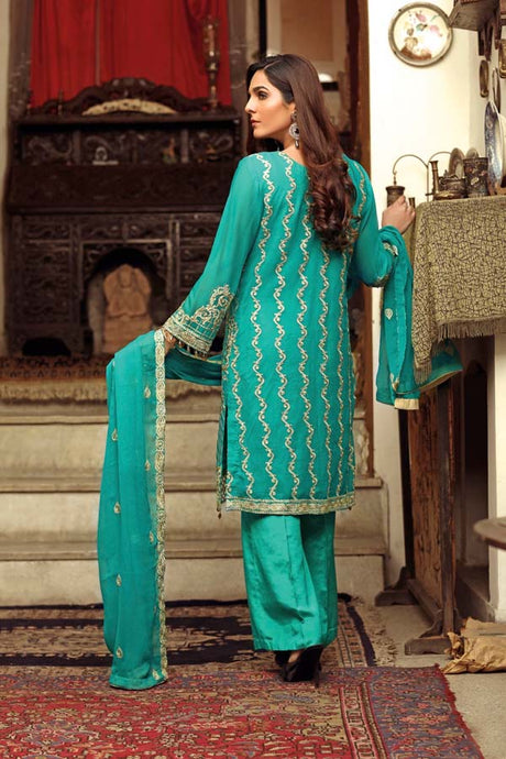 Zebaish Angan Luxury Embroidered Collection-100% Original Guarantee