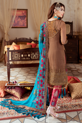 Majestic by Imrozia Embroidered Chiffon 19-100% Original Guaranteed