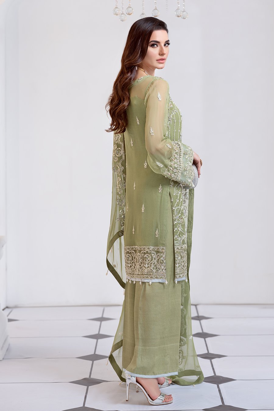 Meeral Luxury Chiffon Collection by Ashna -100% Original Guaranteed