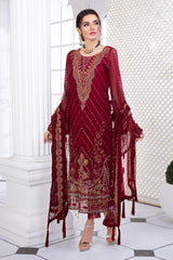 Meeral Luxury Chiffon Collection by Ashna 2021-100% Original Guaranteed