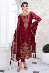 Meeral Luxury Chiffon Collection by Ashna 2021-100% Original Guaranteed