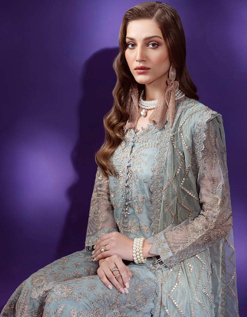 L'amour  By  Emaan Adeel Eid Collection 100% Original