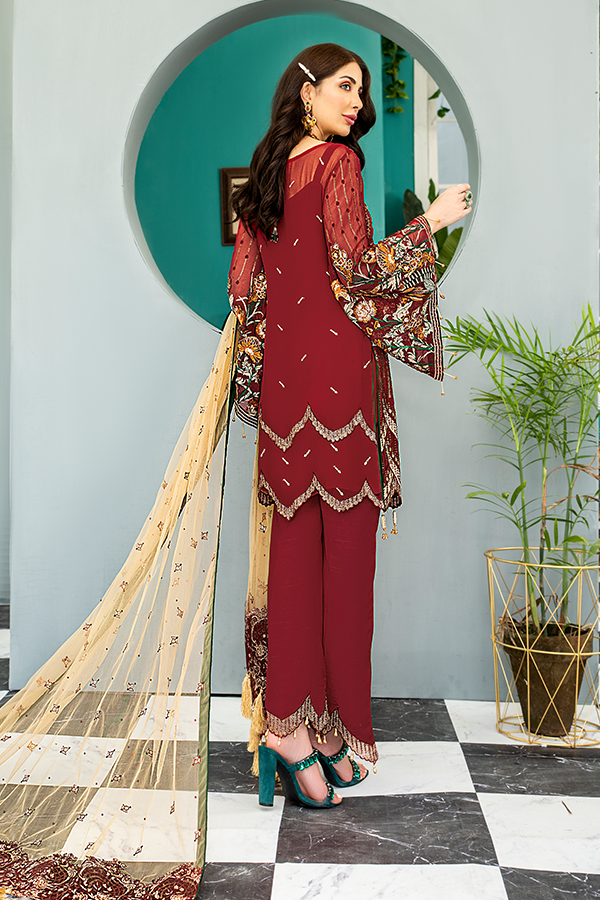 Maryam's Luxurious Embroidered Collection 2020- 100% Original Guaranteed