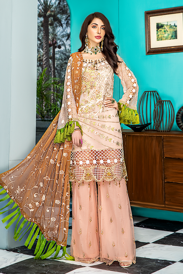 Maryam's Luxurious Embroidered Collection 2020- 100% Original Guaranteed