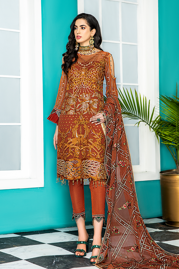 Maryam's Luxurious Embroidered Collection 2020- 100% Original Guaranteed