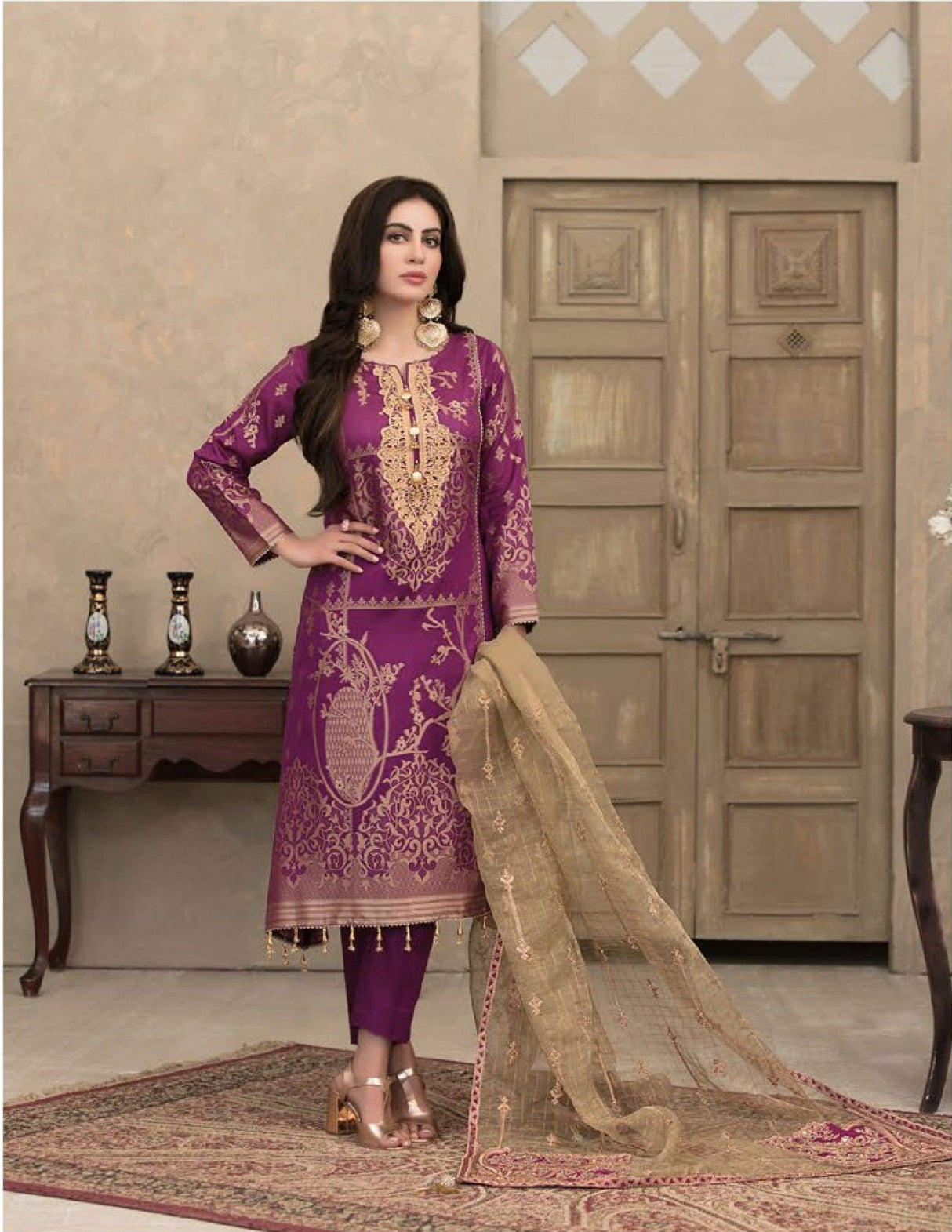 Expression Of Love By Tawakkal Embroidered Lawn Collection 2021 -100% Original Guaranteed