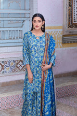 Merana Linen With Shawl Dupatta by Tawakkal 100% Original