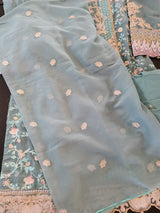 Pakistani Stitched Embroidery Party Wear Dresses Ready To Ship