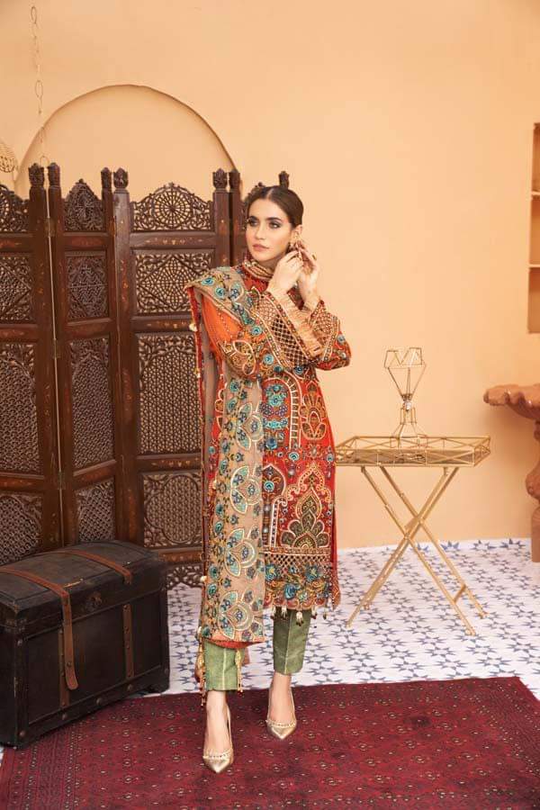 Adan's Libas Mehfil Wedding Festive Collection 2020- 100% Original Guaranteed