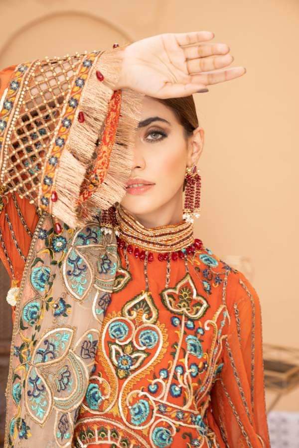 Adan's Libas Mehfil Wedding Festive Collection 2020- 100% Original Guaranteed