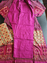 Pakistani linen Embroidered Salwar kameez Ready To Ship