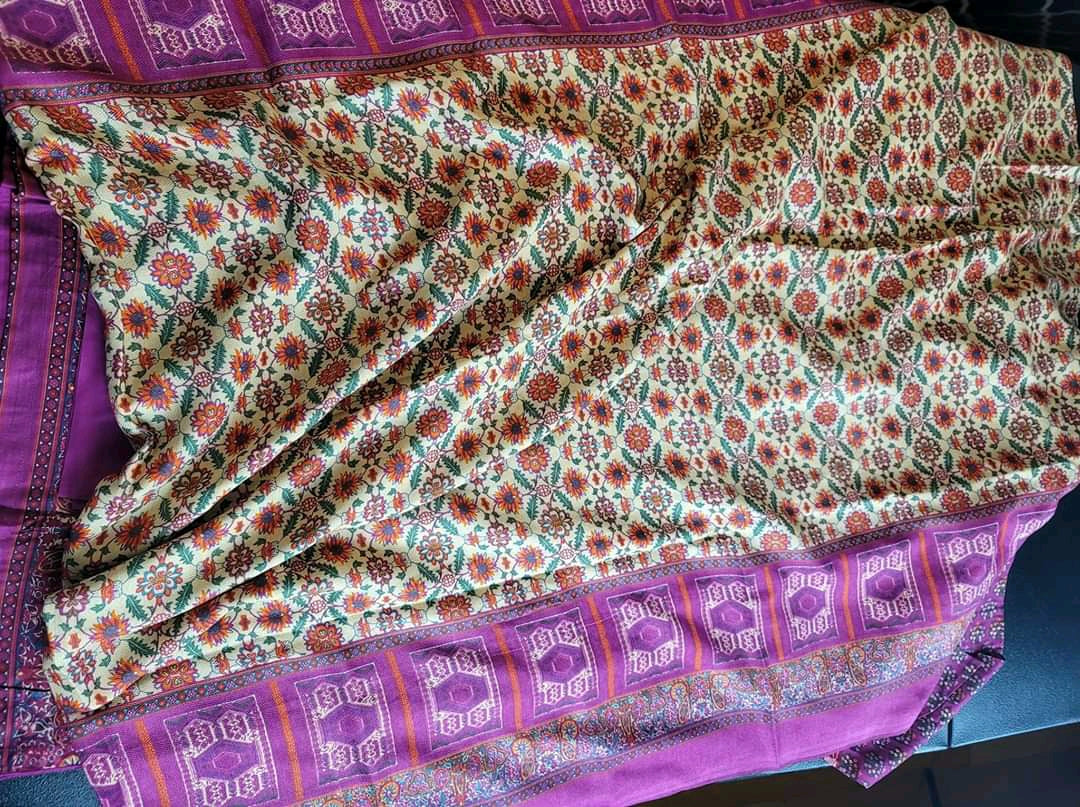 Pakistani linen Embroidered Salwar kameez Ready To Ship