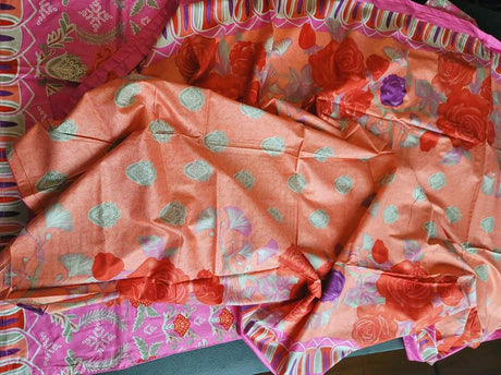 Pakistani linen Embroidered Salwar kameez Ready To Ship