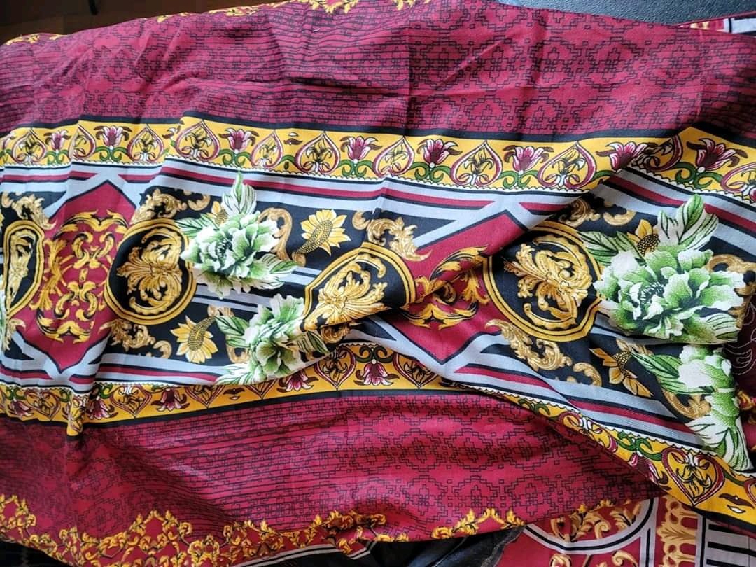 Pakistani linen Embroidered Salwar kameez Ready To Ship