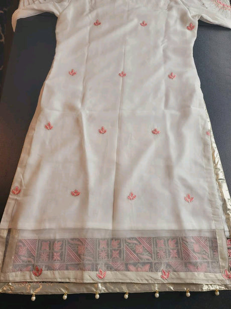 Pakistani Stitched Embroidery Party Wear Dresses Ready To Ship