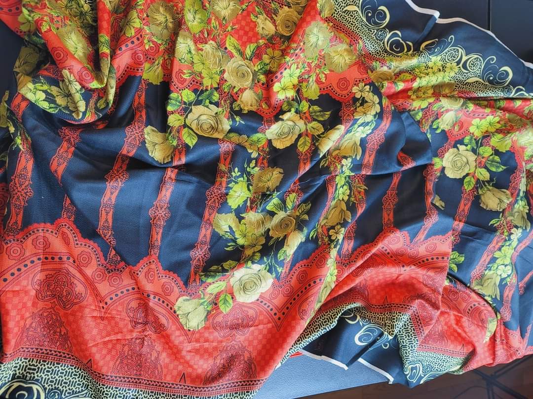 Pakistani linen Embroidered Salwar kameez Ready To Ship