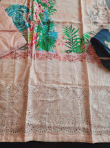 Pakistani linen Embroidered Salwar kameez Ready To Ship