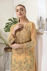 Adan's libas organza kurti 2020-100% Original Guaranteed