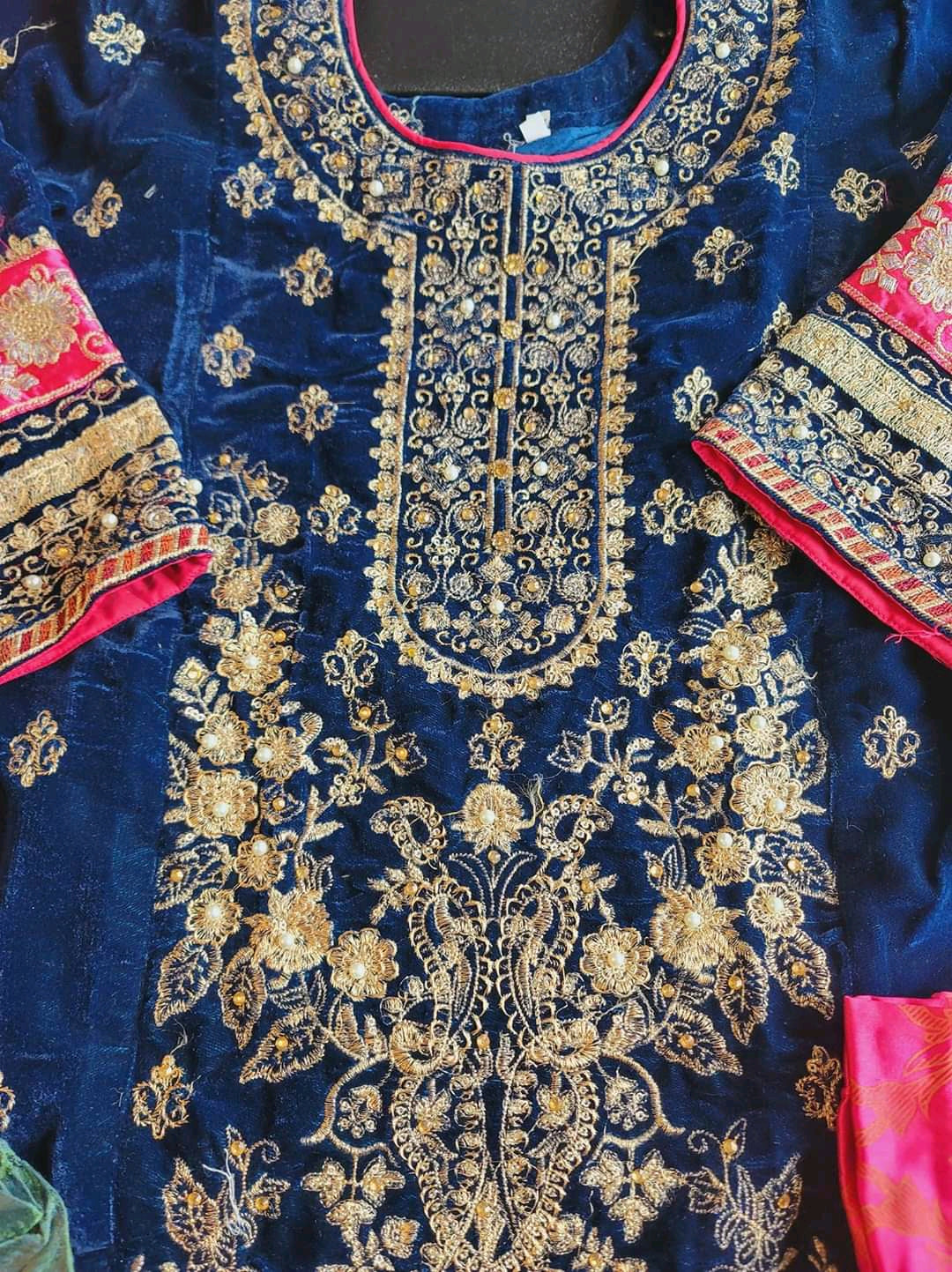 Pakistani Stitched Embroidery Party Wear Dresses Ready To Ship